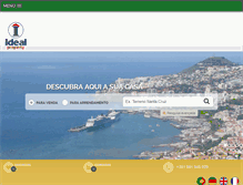 Tablet Screenshot of idealproperty.pt